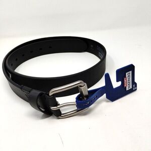 Levi's black brown medium belt leather